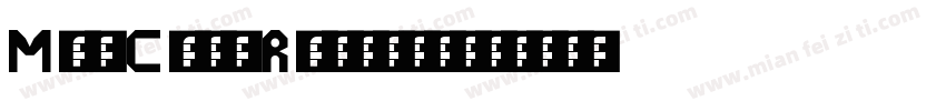 Mek Caps Regular字体转换